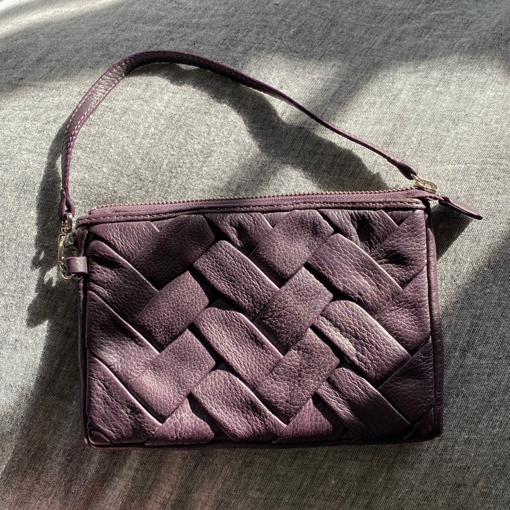 Cole Haan Leather Large Wristlet